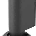 Strong Magnetic Windproof Door Stopper Heavy Duty Doorstops Wall&Wallpaper Protect Height Adjustable Door-Holder No Drilling Keep Door Open with Screws and Adhesive Pads, 1 Pack, Grey
