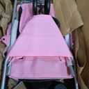 KMFurnila 3 Wheel Pet Stroller for Dogs and Cats, Foldable Design, 29.1" x 17.7" x 39.4"