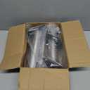 Hoffen 2Pcs Boat Stainless Steel Fishing Rod Holder Flush Mount 15/30/90 Degree with PVC Cap,Inner Tube and Gasket