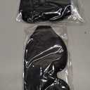 Chin Strap for Sleeping, Anti Snoring Devices Comfortable Effective Stop Snoring Solution, Snore Stopper Breathable, Anti Snore Chin Strap Adjustable Velcro, with Eye Mask, Black-GSDDS