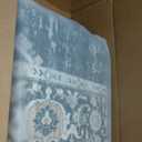 RUUGME Washable 10x14 Area Rug - Soft Area Rugs for Living Room Stain Resistant Carpet Vintage Lightweight Rugs for Bedroom with Non Slip Backing Indoor Ultra-Thin Rugs Home Decor 10x14 Black