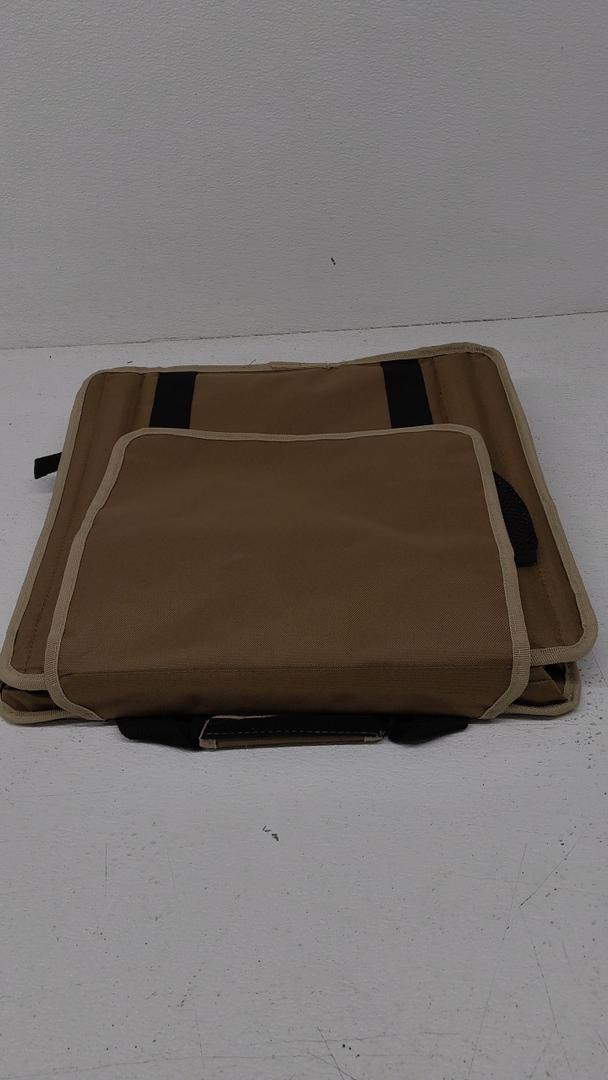 Laptop Organizer Brown, Size: 15.6 Inch