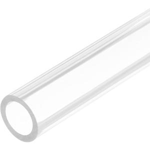 uxcell Clear Rigid Acrylic Pipe 14mm ID x 20mm OD x 305mm Round Tube Tubing