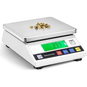 Bonvoisin Lab Scale 10kgx0.1g Counting Scale Digital Analytical Balance Accurate Electronic Scale CE Certification Laboratory Balance Precision Scale Jewelry Gold Scale (10kg, 0.1g)