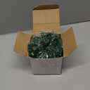 Kingdder 16.4 ft Christmas Tinsel Garland Lighted Metallic Twist Tree Decoration Prelit Battery Operated 50 LED Hanging Garland for Xmas New Year Home Outdoor Decor(Multicolor, Green)