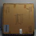 Smuxee Fully Assembled Walnut Luggage Rack, Upgraded Bamboo Foldable Suitcase Stand with 5 Nylon Straps, Luggage Holder with Shelf for Guest Room Bedroom Hotel (Walnut 1 Pcs)