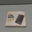 Portable External Hard Drive Storage Expansion Mobile HDD USB 3.0 for PC, Mac, Desktop, Laptop, PS4, PS5, Xbox One X/S, Xbox 360, Xbox Series X/S, Office & Game (Black, 500GB)