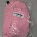 PRETTYGARDEN Women Rib Knit Long Dress Off Shoulder Strapless Tube Top Maxi Bodycon Dresses (Pink,Small)