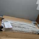 Ulif U8 Laundry Room Storage Organizer, Over The Washer and Dryer Storage Shelves for Laundry Organization, 35W x 17.3D x 76.2H, Suit Washing Machine Width Within 32.6, Hold 304 lb, White