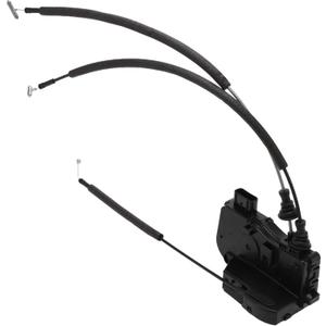 X AUTOHAUX Replacement Rear Right Passenger Side Power Door Lock Actuator Motor with Cable for Hyundai Sonata 2011-2014 Door Latch Actuator Assembly No.814203S000 Black
