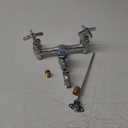Zurn - ZJP1996-SF JP1996-SF Chrome Double Handle Service Sink Faucet, Mop Service Sink Faucet