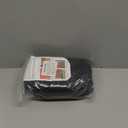 QUOLIX Triangle Under-Door Draft Stopper, 32" Noise Blocker, Weighted Weather Stripping, Gray Cotton & Polyester, Multi-Function Noise & Light Blocker, Black