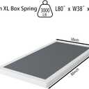 OSASET Low Profile Box Spring Twin XL - 3 Inch Box Spring for Twin XL Heavy Duty Bed Foundation Metal Bed Base Easy Assembly