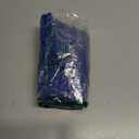 Women's Elegant Royal Blue A-Line Dress with Lace Bodice and Front Bow Detail M 