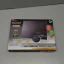 GE Amplified HD TV Antenna, LED Signal Strength Meter, Long Range, Supports 4K 1080P UHF VHF HDTV Channels, Amplifier Signal Booster, 10ft Coax Cable and AC Adapter, Indoor, 40529