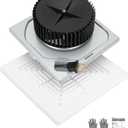 696N-R02 B Unit Bathroom Exhaust Fan Replacement 70 CFM 3.0 Sone Quiet Bathroom Fan Motor & Cover Kit, Fan Motor Replacement Fit 663-G/J/H, 670-G/J/H, 671-G/J/H, 688-G/J/H/K, 689-G/J/K, S97012026