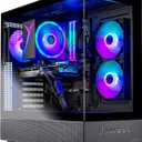 Skytech Gaming Azure 3 Desktop PC, Ryzen 5 9600X 3.9 Ghz (5.4GHz Turbo), NVIDIA RTX 5060 Ti 16GB, 1TB Gen4 NVMe SSD, 16GB DDR5 RAM 5200, 650W Gold PSU, Wi-Fi, Win 11