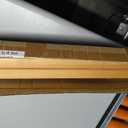 WILLBOND Wheel Barrow Handles Wood Replacement 59'' Wheelbarrow Handles Kit with 2 Wheelbarrow Wedge Heavy Duty Wood with Tough Seal Coat and Pre Drilled Holes for Wheelbarrows, Easy Install