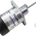 12V 1G939-60010 25-38773-00 240-22175 Shut Down Off Speed Solenoid Fits Kubota D1503 V2203 Carrier Transicold CT4 Engine PS45CZ250 PS45CZ0254 Fuel Speed Actuator Solenoid