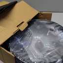 Wok, 13 Inch carbon steel wok pan with steamer & stir-fry pans nonstick, Pre-Seasoned 5.8QT Flat Bottom Chinese Woks Paella Pan with lid, Carbon Steel Cookware, Compatible with All Cooktops