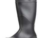 Servus Comfort Technology 14" PVC Steel Toe Men's Work Boots, Black - Steel Toe, 14