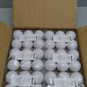 Velocity Lacrosse Balls - 1, 2, 3, 6, 12, 18, 24, 36, 60 and 120 Packs - for Practice, Official NFHS and College Approved Size (White)
