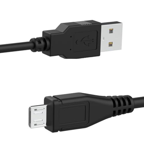 HAUZIK PS4 Controller Charger Cable, Micro USB Charging Cord for PlayStation 4, 6 Foot, 2 Pack