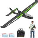 volantexrc RC Plane, 4CH Remote Control Glider Airplane RTF with 6-Axis Gyro, 3 Modes & Aerobatics Easy to Fly, 2.4GHz Radio Controlled Aircraft for Beginners& Adults, Ranger600 Stunt, Black, 600mm Wingspan