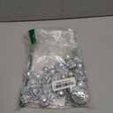 40Pcs Disco Ball Cake Toppers Silver Balls Cake Decorations with Silver Mirror Balls Happy Birthday Cake Topper Star Cake Toppers for 70s 80s 90s Disco Music Dance Themed Party Decorations Supplies