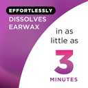 Lipo Earwax Cleansing Kit, Cleansing Ear Drops, Bulb Syringe, and Cotton Plugs, Effortlessly Dissolves Ear Wax, Easy to Use Ear Wax Removal Kit, Clinically Tested Peroxide-Free, 0.5 Fl Oz