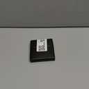 DiCUNO E12 Lamp Shade Collar Rings, E12 E14 Threaded Candelabra Base, Retainer Lock Socket Replacement, C7 Small Night Light Holder, Inside Diameter 1.1 inches (28mm), Black, 4-Pack