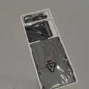 Samsers Foldable Bluetooth Keyboard with Touchpad, Portable Wireless Keyboard with Stand Holder, Rechargeable Full Size Ultra Slim Pocket Folding Keyboards for Android Windows IOS Tablet & LaptopGray