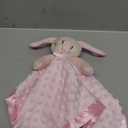 Pro Goleem Loveys for Babies Bunny Security Blanket Baby Girl Gifts Newborn Soft Pink Lovie for Infant and Toddler Snuggle Toy Stuffed Animal, Pink 16 Inch