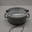 Crock-Pot Locking Lid 6qt Cook and Carry Programmable Slow Cooker Moonshine Green