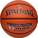 Spalding Precision TF-1000 Indoor Game Basketballs, Dry Grip Microfiber Composite Cushioned Cover, High School Approved, Size 7, 29.5"