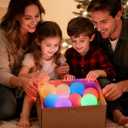 Egg Light for Nursery,2600mAh Battery with 150-Hour Runtime,3000K Warm Light&RGB 16 Colors,Stepless Dimming,Reading,Kids' Bedroom&Party Ambiance Decor,Travel&Gifts (White)