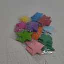 Patelai Glitter Star Garland Banner Decor, 130 Feet Star Hanging Bunting Banner Bright Backdrop for 2025 Graduation Prom Wedding Birthday Christmas Party Supplies(Rainbow)