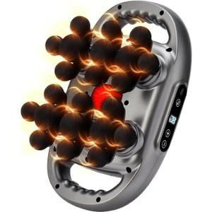 IeBilif Massage Gun, 22 Head Foot Back Neck Shoulder Massager with Adjustable Multi-Modes & Intensities, Fascia Gun for Athletes, Birthday Gifts for Men