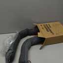 Door Draft Stopper, 42 Inch Weighted Under Door Noise Cold Air Blocker, Heavy Duty Sound Proof Draft Guard Gap Snake for Bottom of Doors and Windows, 2.4lbs (Gray)