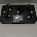 Ronlap Furniture Moving Dolly 4 Wheels Heavy Duty Small Flat Dolly Cart with Wheels Interlocking Furniture Movers Dollies for Moving, 440 Lbs Capacity, 1 Pack, Black