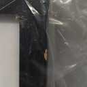 MONT PLEASANT Collage Picture Frame for Wall with 3 Openings Frames for 8 by 10 Picture or Photo,Two 5X7, Made of High Definition Glass Wall Display or Tabletop Display (Black)