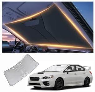 Windshield Sun Shade for Subaru Impreza Front Window Shades Cover for 2010-2025 Impreza Windshield Sun Visor Protector Car Accessories