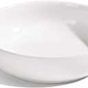 LE TAUCI Pasta Bowls 45 oz, Salad Bowls Set for Serving Soup, Pasta, Noodle, Dinner, Large Kitchen Bowl Plates, Microwave Safe - 8.5 Inch, Set of 4, White