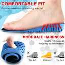 Ailaka Height Increase Insoles for Men Women, Honeycomb Shock Absorbing Cushion Shoe Height Insoles Men Women, Replacement Sports Shoe Inserts, Size: Men 6.5-10 M/Women 8-11.5 M