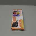 24 Pack Adhesive Hat Rack for Wall, Hat Organizer for Baseball Caps, Strong Multi-Purpose Hat Hooks, Hat Holder Hanger on Wall, Door, Closet, No Drilling (Black)