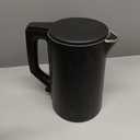 0.8L Travel Electric Kettle Small 900W Fast Boiling Water Heater, Double Wall 304 Stainless Steel Portable Mini Hot Water Boiler with Auto Shut-Off and Boil Dry Protection