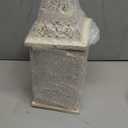 NEEDOMO 14.4" Lanterns Decorations Indoor, Hanging Candle Lantern Outdoor, Vintage Large Lantern Decor with Clear Glass, Metal Candle Holder for Home, Table, Patio, Rustic Farmhouse Wedding, Christmas