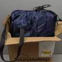 SoundAsleep Products Dream Series Luxury Air Mattress, Comfort Coil Technology, Built-in High Capacity Pump for Home, Camping- Double Height, Adjustable, Inflatable Blow Up, Portable (Full Size) (Blue)