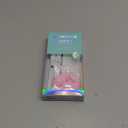 BTArtbox Press On Nails Almond - Pastel Baby Pink Short Press On Nails with Glue for Women, Opaque Soft Gel Glue On Nails in 16 Sizes - 32 Stick On Nails Kit, Bounce Kiss