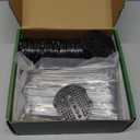 FEED GARDEN 6 Inch 100 Pcs Galvanized Landscape Staples 100 Pcs Gaskets Pick Hook Garden Stakes 11 Gauge Anti-Rust Landscaping Fabric SOD Pins U Shaped Yard Turf Stakes for Weed Barrier Fabric